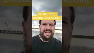 One Dead Simple Tip To Increase Your Income