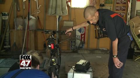 Community steps up after bicycle stolen from disabled Mid-Michigan veteran