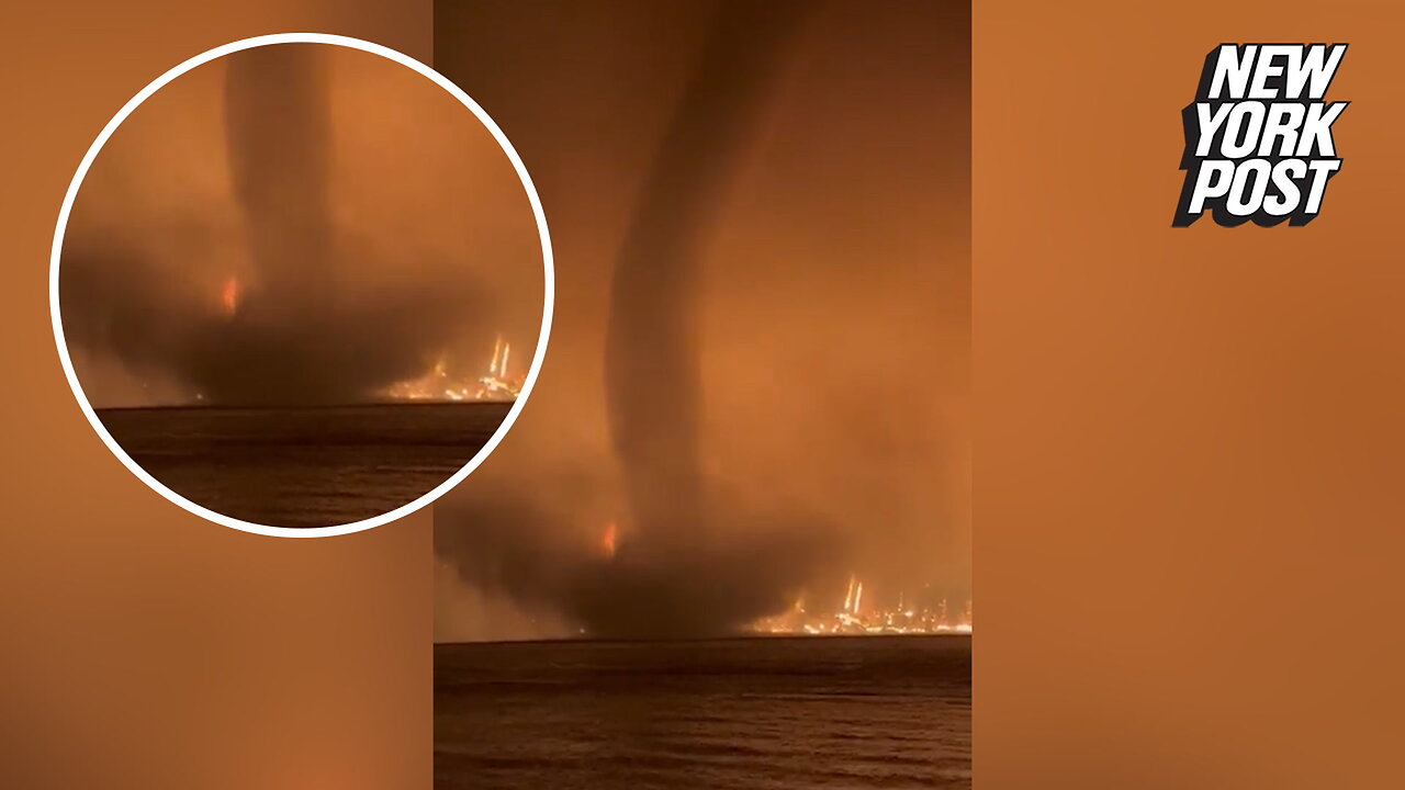 Fire tornado in Canada is an apocalyptic sight