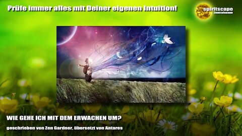 WIE GEHE ICH MIT DEM ERWACHEN UM?