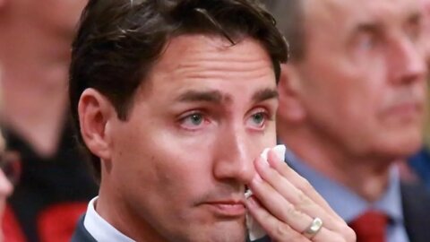 💩TRUDEAU 💩STUTTERING 😵 AND LOST FOR WORDS 🇨🇦🚚***ORIGINAL VIDEO*** [EMBARASSING!!!]