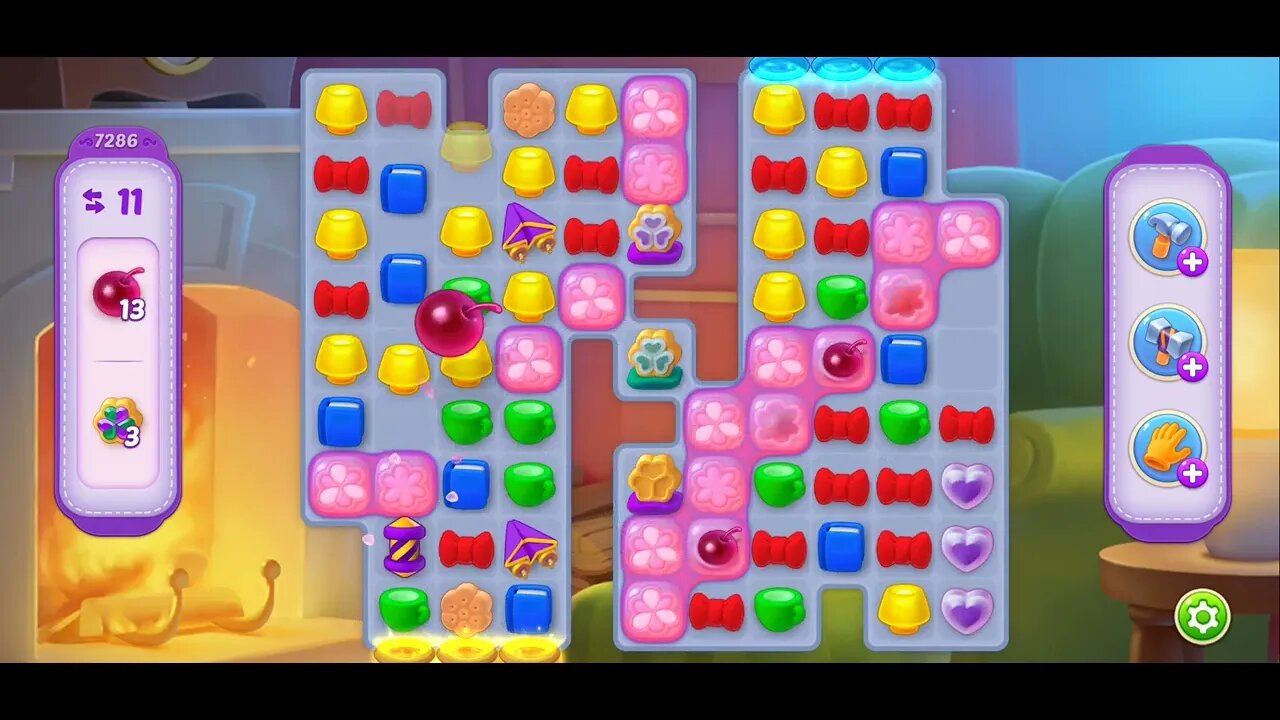 Playrix Homescapes Gameplay Walkthrough Level 7286