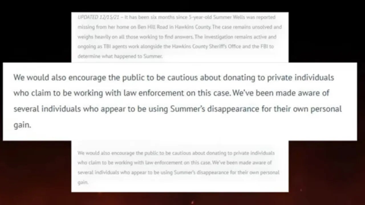 Lost in GREED #summerwells #donwells #missing