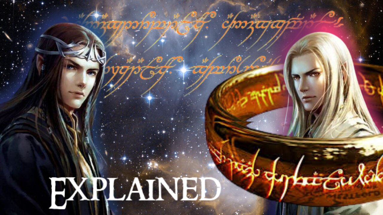 Why the One Ring was Inscribed with Elvish Part One - LOTR Explained