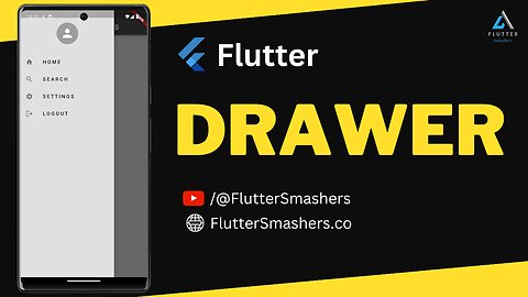 Flutter Drawer | Flutter Smashers