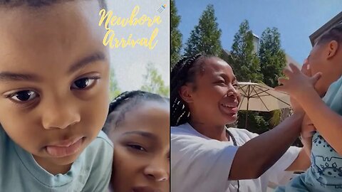 Jayda Cheaves Son Loyal Tries To Spill Tea About Mommy's Man! 🤫