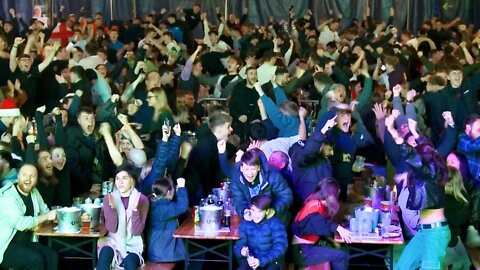 England fans in Liverpool Fanzone go WILD as 3-0 win over Senegal sets up Quarter-Final France clash