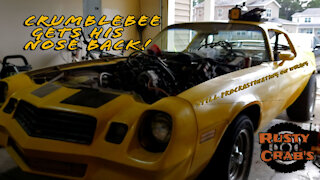 79 Camaro - CrumbleBee Gets His Nose Back
