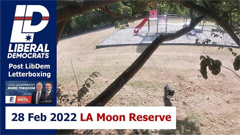 6:00pm 28 Feb 2022 - Post LibDem Letterboxing: LA Moon Reserve, West Essendon