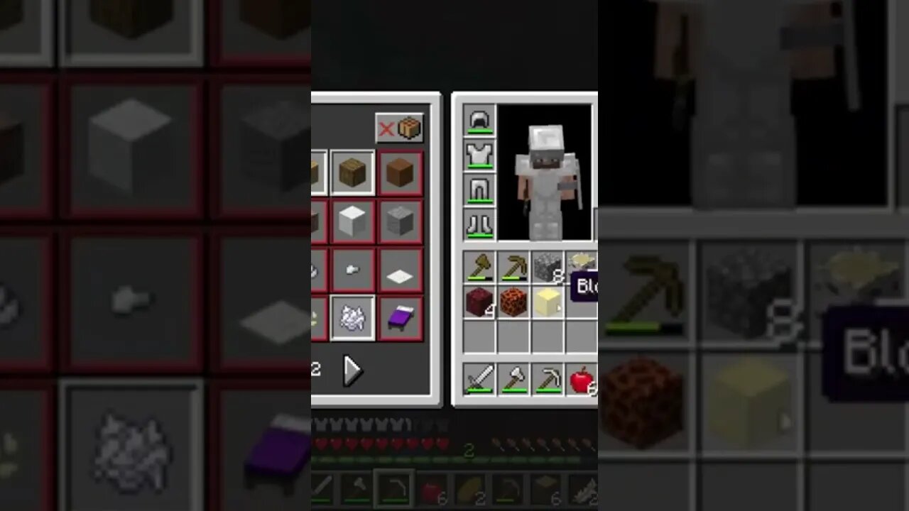 When you find your first block of gold #minecraft #shorts