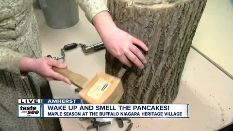 Smell the pancakes at the Buffalo Niagara Heritage Village