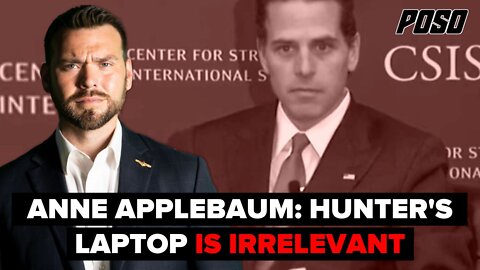 Applebaum Refuses To Address Disinformation Regarding Laptop Scandal