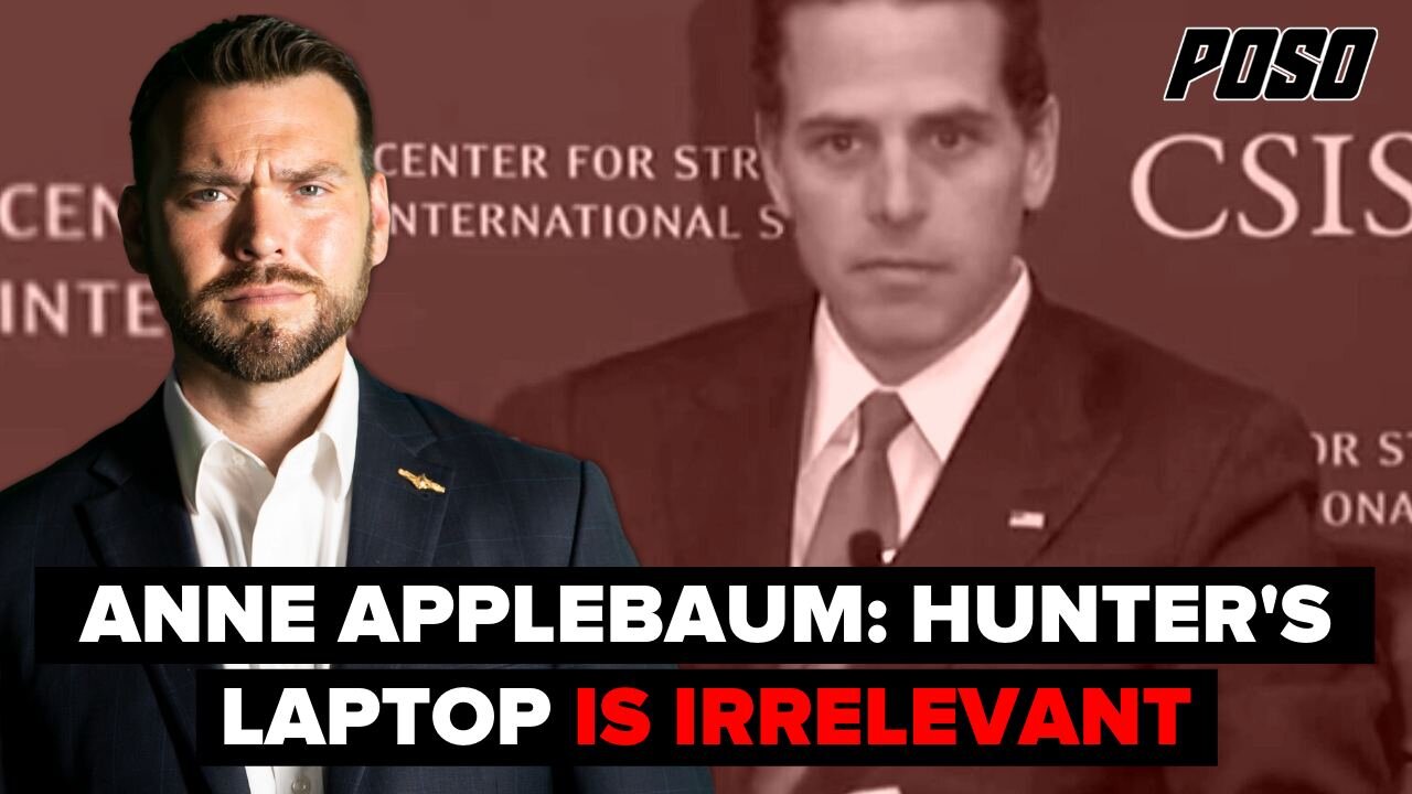 Applebaum Refuses To Address Disinformation Regarding Laptop Scandal