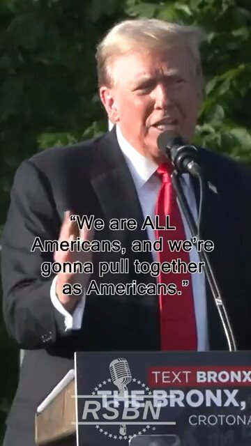 President Trump is truly a unifying force for Americans.