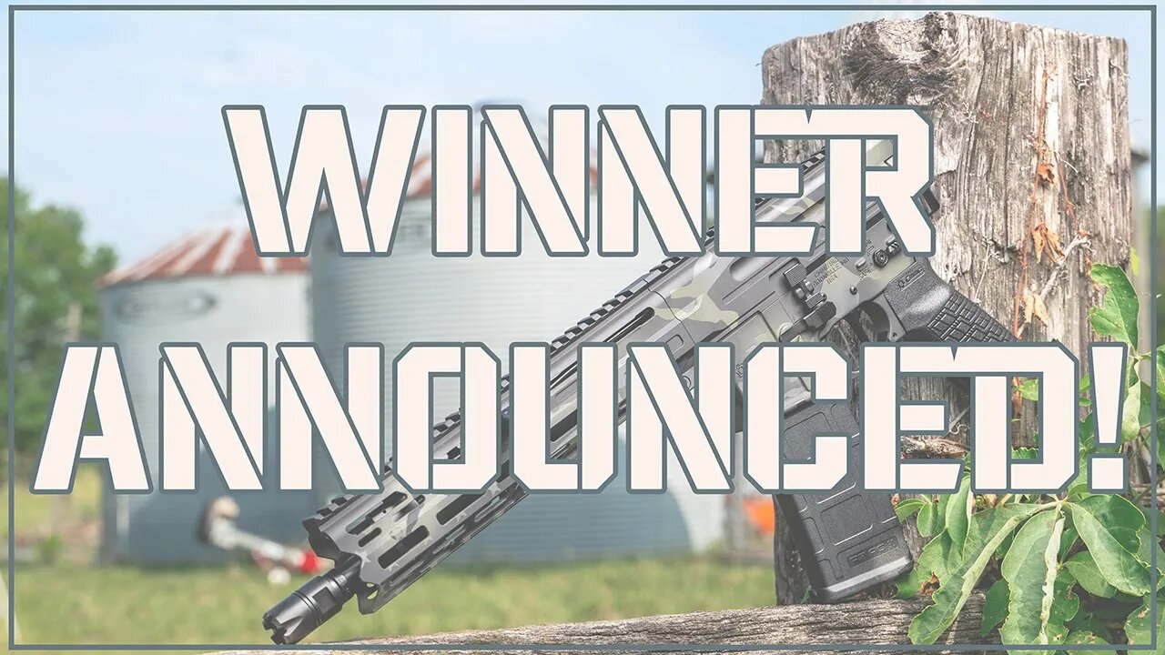 July Winner Announced! DISSENT 10.5" 5.56 Pistol w/Custom Cerakote