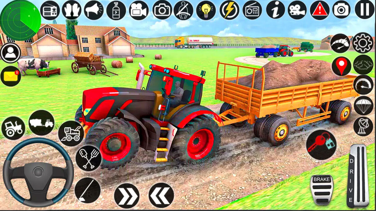 Super Tractor Farm Simulator- Tractor Games 2023- Android Game