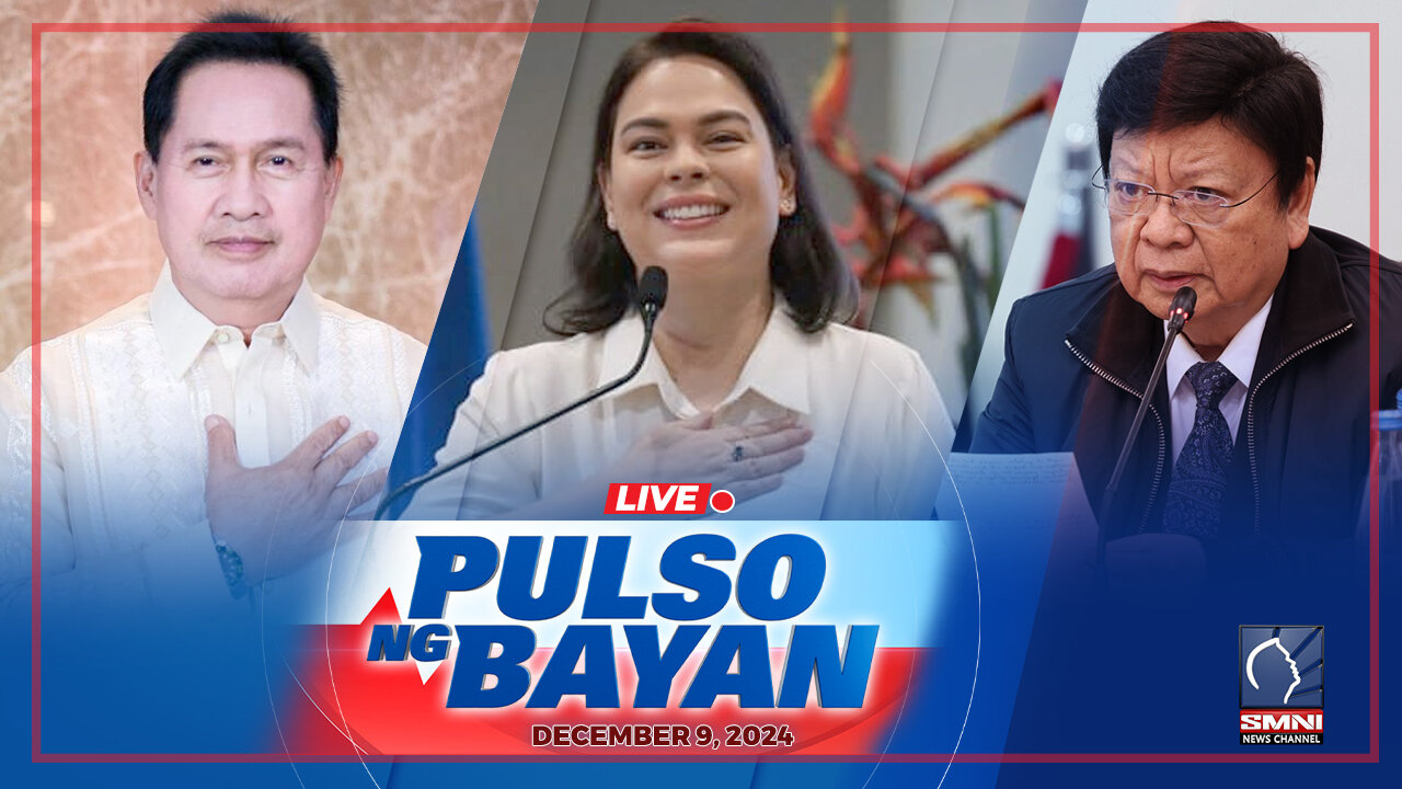 LIVE: Pulso ng Bayan with Admar Vilando and Jade Calabroso | December 9, 2024