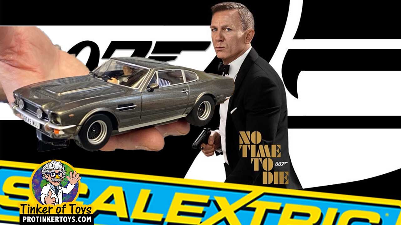 James Bond Aston Martin V8 ‘No Time To Die’ | C4203 | Scalextric