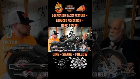 💥MAXIMIZE YOUR HARLEY'S POWER! #harleydavidson #motorcycle #shorts