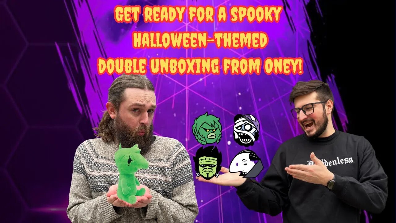 DOUBLE UNBOXING! Oney Knocks It Out With Their Halloween Merch!