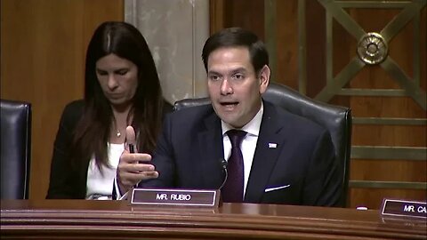 Rubio Chairs Senate Foreign Relations Nominations Hearing