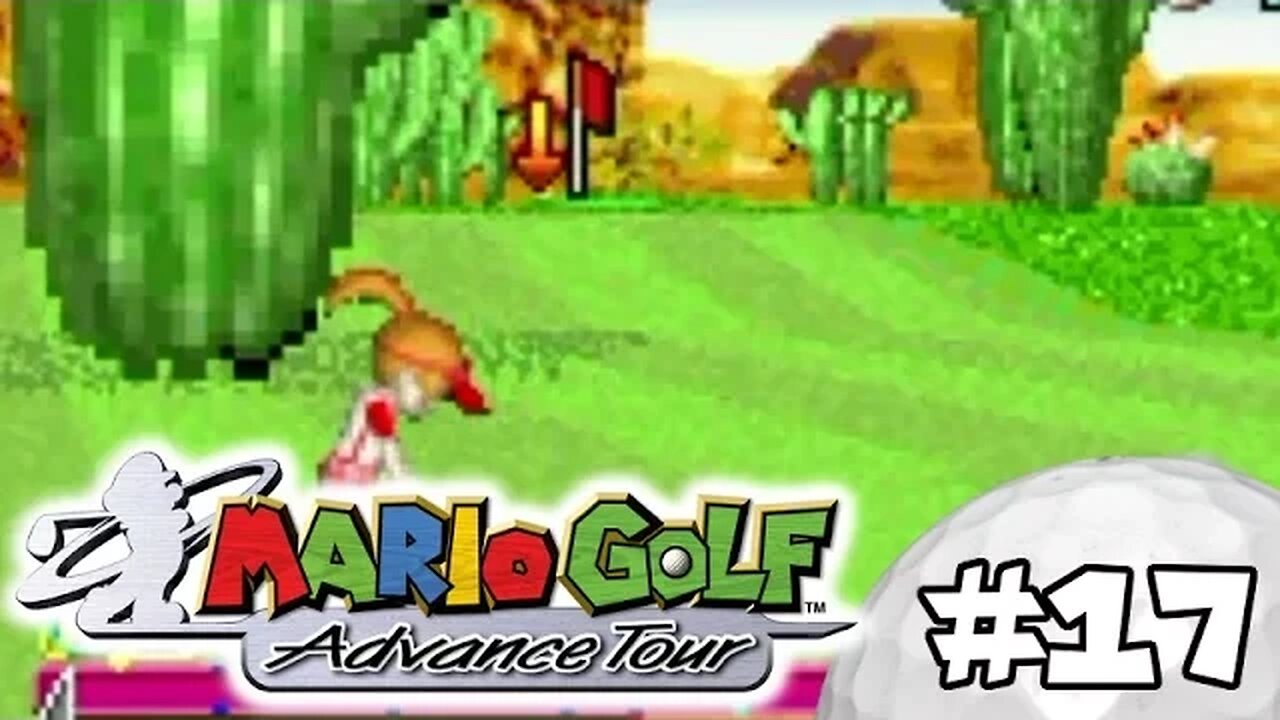 Mario Golf Advance Tour Walkthrough Part 17: Double Desert