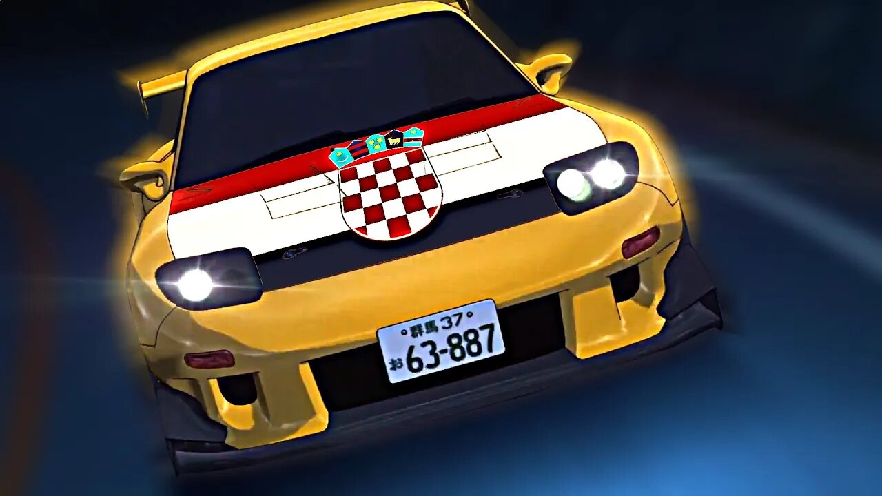 Initial D Peta Faza uvodna špica HRVATSKI