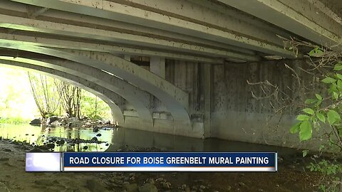 Road closures in place next week for Greenbelt mural painting