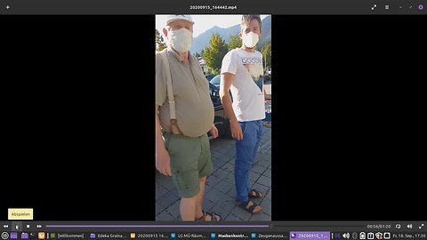 15.09.2020 Corona Fake - EDEKA Grainau Beleidigung einer MASKENBEFREIUNG - Teil 3 - DER TÄTER