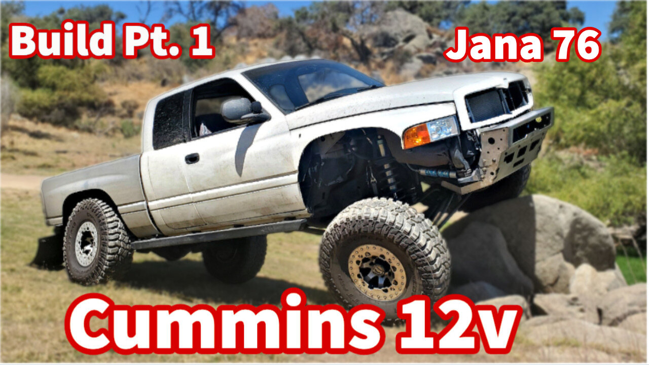 Cummins 12v rock crawler build - JANA 76 - SuperDuty Axle PART 1