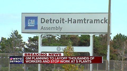 General Motors closing two plants in metro Detroit; thousands of jobs to be cut