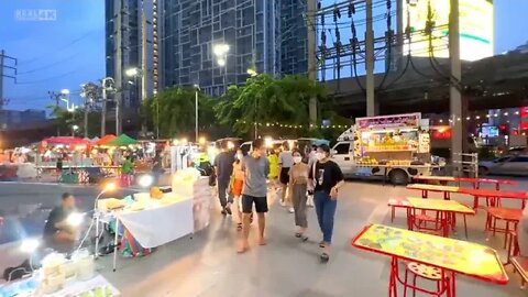 9 【🇹🇭 4K】The Best Night Market in Bangkok Thailand 2022 Jodd Fairs Pha Ram 9