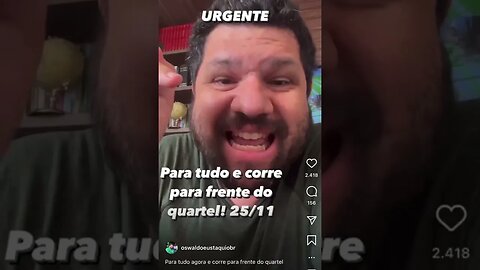 ALERT4 DE AGORA CORRE PRA BRASÍLIA #shorts
