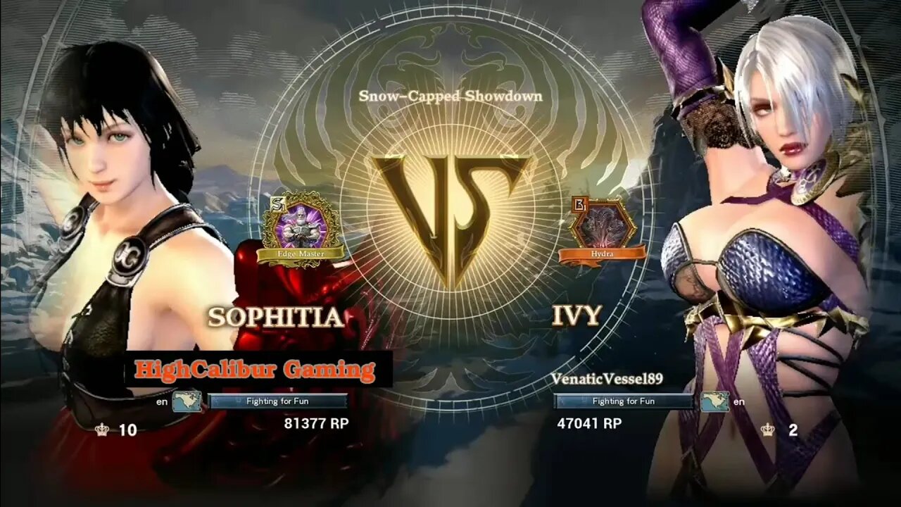 SoulCalibur VI: Sophitia vs. Ivy (Venatic Vessel89)