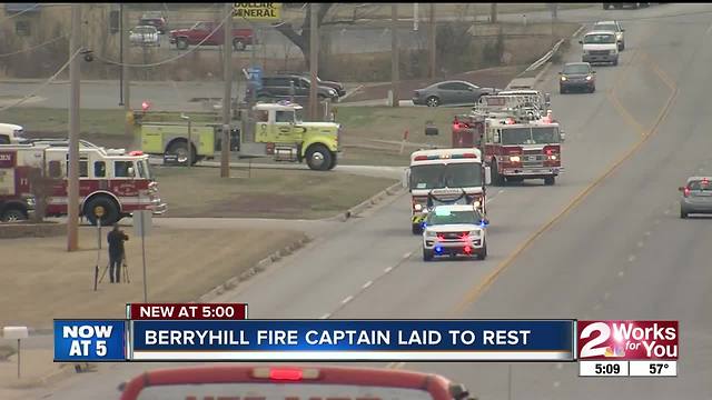 Berryhill Fire Captain Joe Reynolds laid to rest