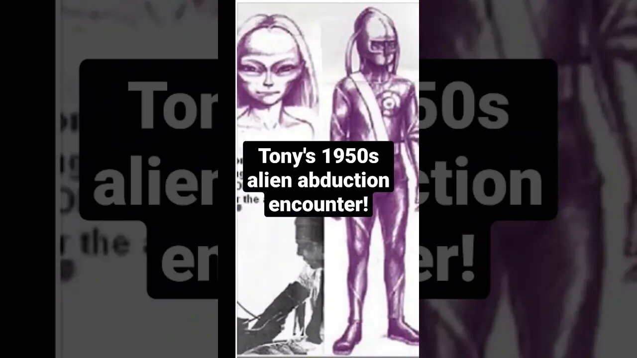 Tony's alien encounter