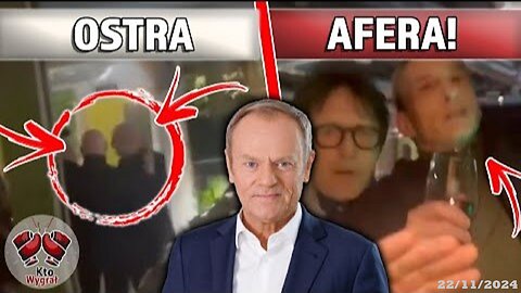 KUMPLE TUSKA NAGRANI NA IMPREZIE! RZUCILI SIĘ NA DZIENNIKARZY (23.12.2024)