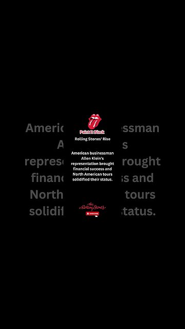 Paint It Black Rolling Stones' Rise #shorts #rollingstones #rocknroll
