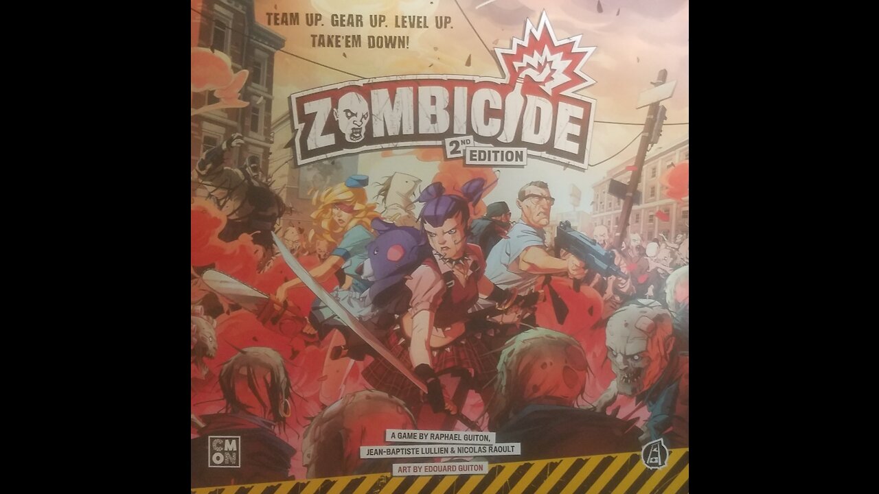 Zombicide 2nd Edition Board Game Core Box (2020, CMON / Guillotine Games) -- What's Inside