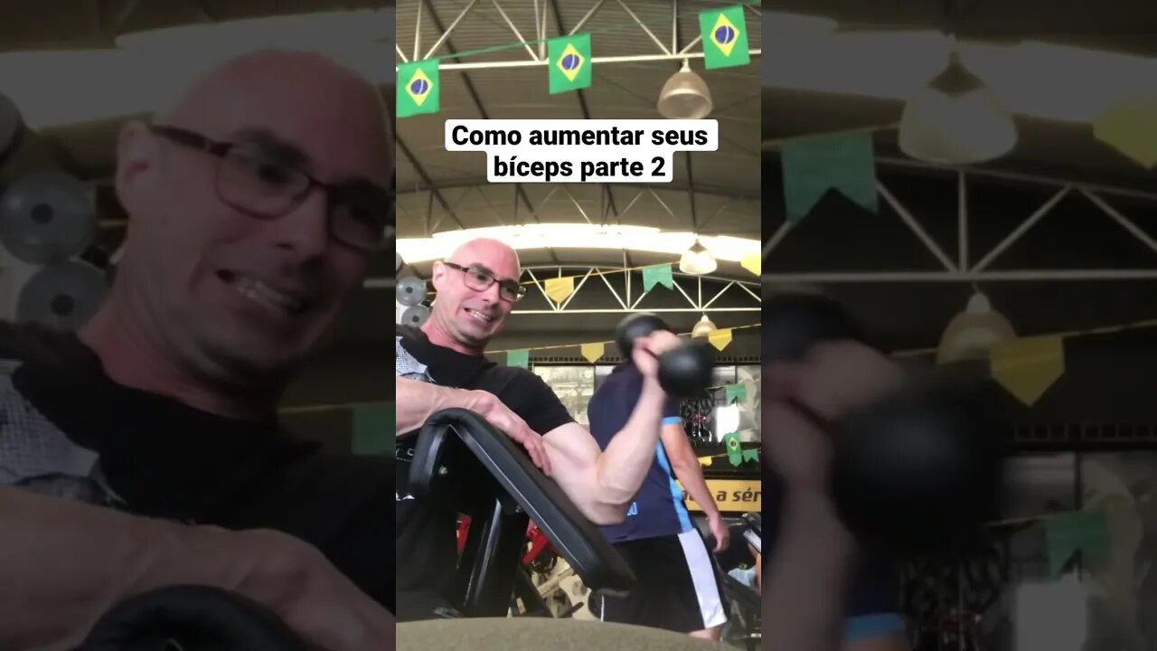 Como aumentar seus bíceps parte 2 #shorts