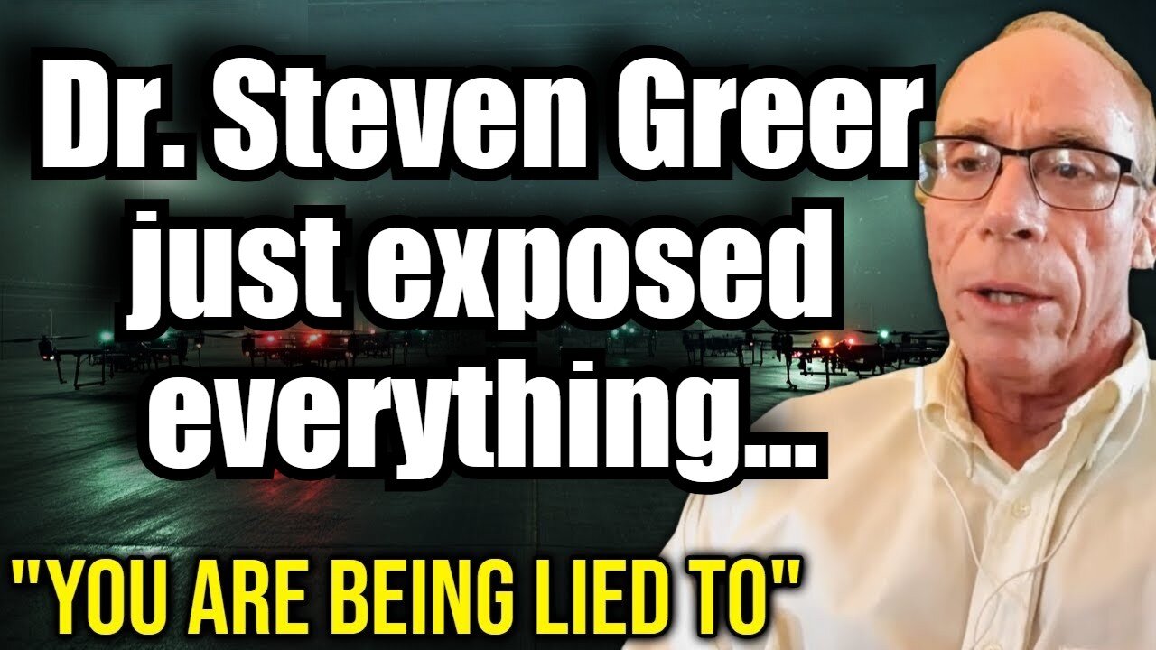 OH SH*T Dr. Steven Greer just exposed everything about the "Drones" and it should concern all of us.