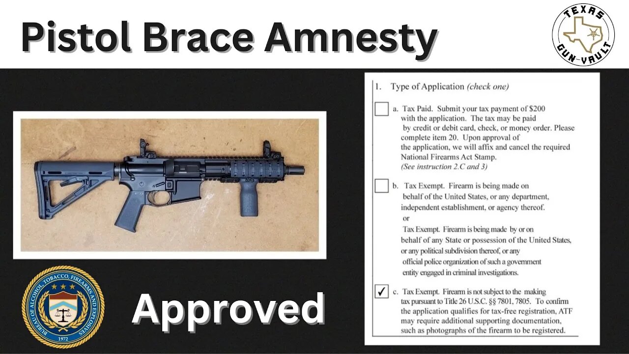 My pistol was approved in the ATF amnesty registration - What I know & answering FAQs