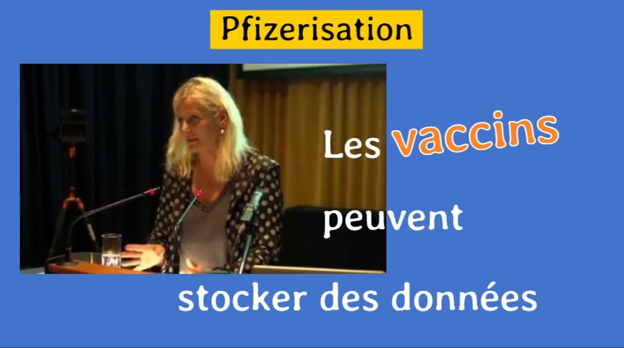 Astrid Stuckelberger Les vaccins pfizer anti COVID sont sensibles à la 5G etc