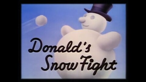 Donald Duck - "Donald's Snow Ball Fight"