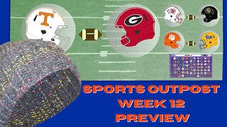 Vols v Dawgs in Athens, PRIMETIME BUFFS Host Utes, ALL Of Week 12's Games