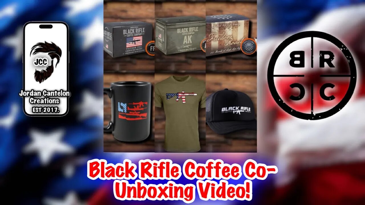 TRYING BLACK RIFLE COFFEE CO FOR THE FIRST TIME 😳👀 BRCC Unboxing + First Impressions!