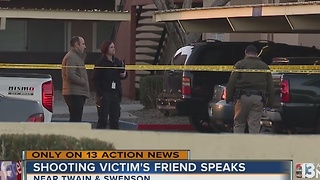 Victim's friend speaks out after Twain, Swenson shooting