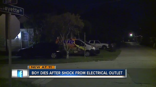 Florida boy dies after being shocked by electrical outlet, police say