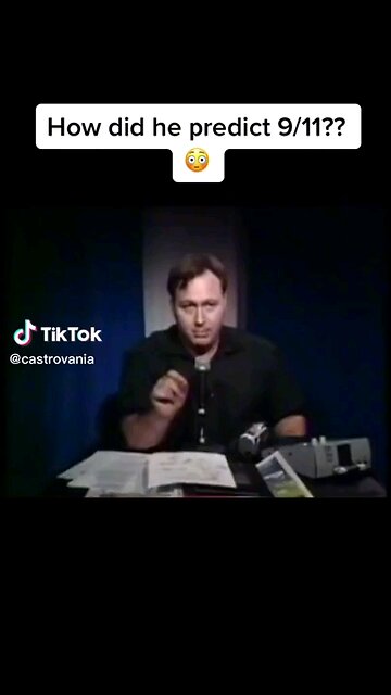 Alex Jones predicts 9/11