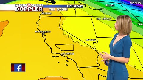 Monday morning forecast